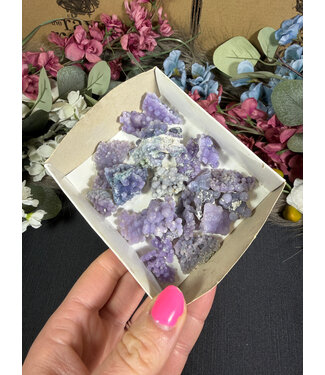 Grape Agate Mini Lot #15, 88.84gr