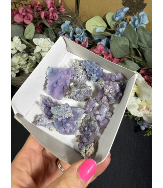 Grape Agate Mini Lot #16, 92.4gr