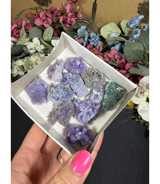 Grape Agate Mini Lot #12, 79.05gr