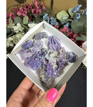 Grape Agate Mini Lot #13, 84.31gr