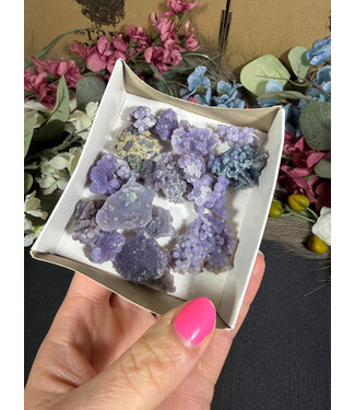 Grape Agate Mini Lot #11, 81.06gr