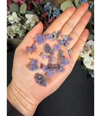 Mini Grape Agate Lots, 20gr