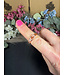 Rose Gold Knot Ring Size 7 925 SS 1 Pack