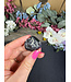 Schorl Black Tourmaline with Hyalite Opal #23, 21.43gr