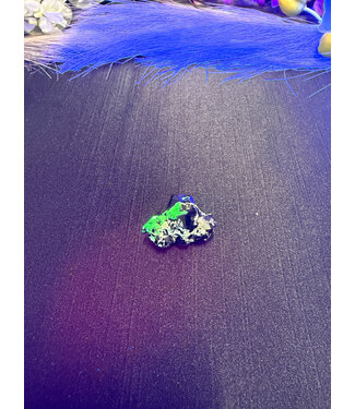 Schorl Black Tourmaline with Hyalite Opal #16, 15.67gr