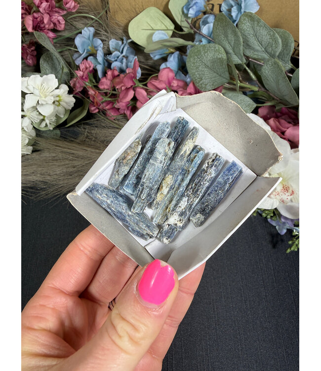 Indigo Kyanite Mini Lot #32, 51.69gr