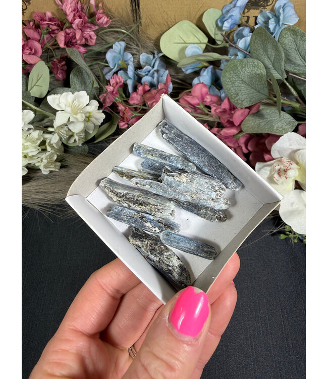 Indigo Kyanite Mini Lot #28, 51.19gr