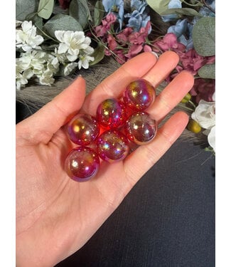 Mini Red Aura Sphere, 2cm