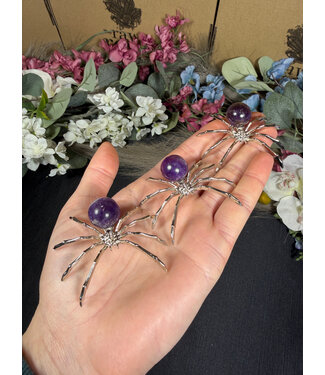 Amethyst Spiders, Sphere Stone