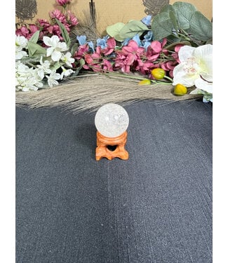 Clear Quartz Sphere #42, 30.4mm, 39.3gr