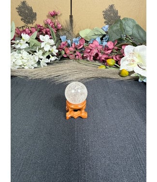 Clear Quartz Sphere #36, 30.9mm, 41.14gr