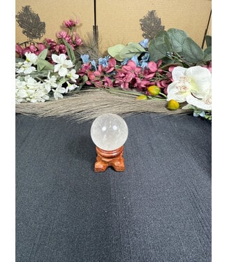 Clear Quartz Sphere #35, 36.1mm, 65.82gr