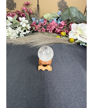 Clear Quartz Sphere #23, 33.8mm, 53.81gr