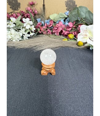 Clear Quartz Sphere #19, 32.5mm, 47.83gr