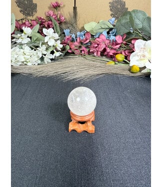 Clear Quartz Sphere #14, 32.5mm, 47.89gr