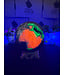 Fluorescent Agate Sphere #50, 132.6mm, 2950gr