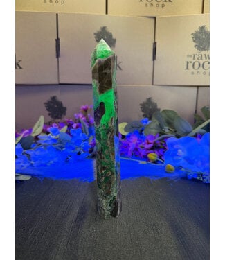 Fluorescent Agate Tower #45, 272gr