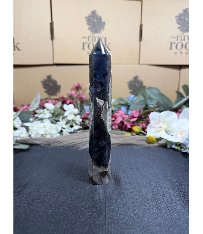 Fluorescent Agate Tower #31, 242gr