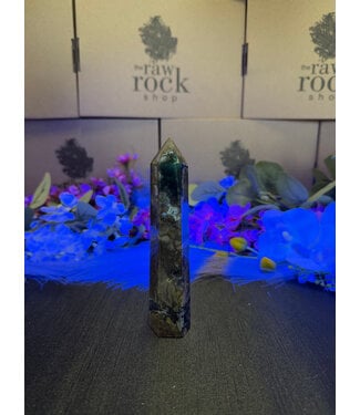 Fluorescent Agate Tower #7, 194gr