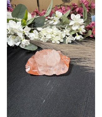 Fire Quartz Rose #7, 208gr