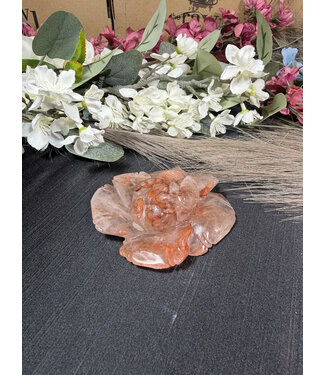 Fire Quartz Rose #8, 174gr