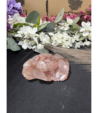 Fire Quartz Rose #5, 258gr