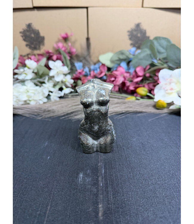 Pyrite Goddess Body #4, 252gr