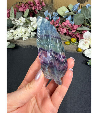 Fluorite Feather #19, 60gr