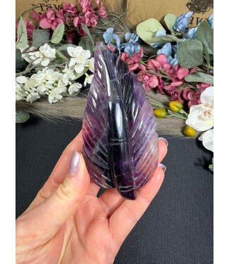 Fluorite Feather #22, 116gr