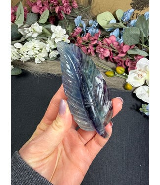 Fluorite Feather #28, 94gr