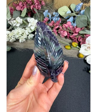 Fluorite Feather #36, 104gr