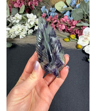 Fluorite Feather #34, 100gr