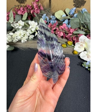 Fluorite Feather #33, 88gr