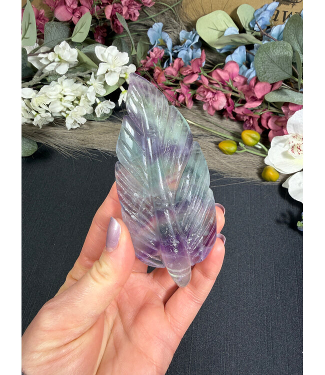 Fluorite Feather #29, 118gr
