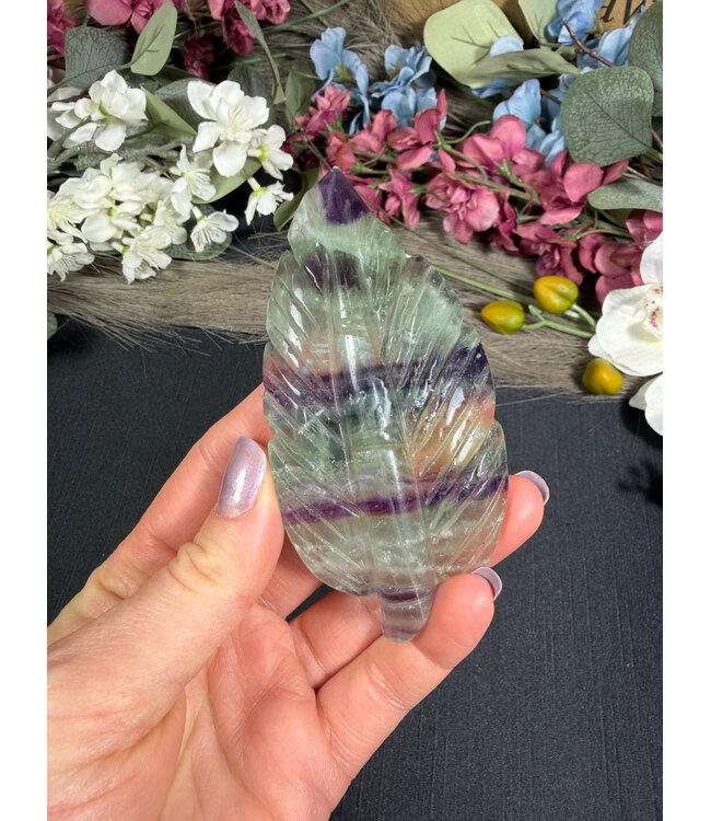 Fluorite Feather #20, 90gr