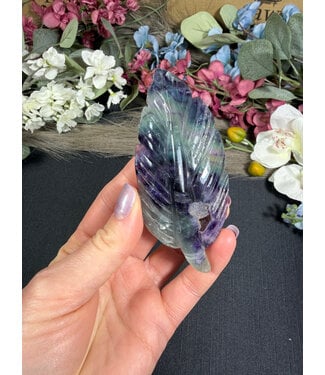 Fluorite Feather #15, 80gr