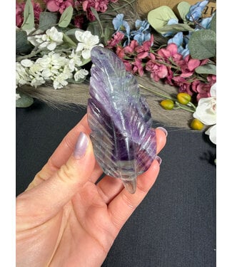 Fluorite Feather #12, 62gr