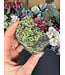Raw Peridot with Olivine on Matrix #23, 304gr