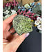 Raw Peridot with Olivine on Matrix #10, 198gr