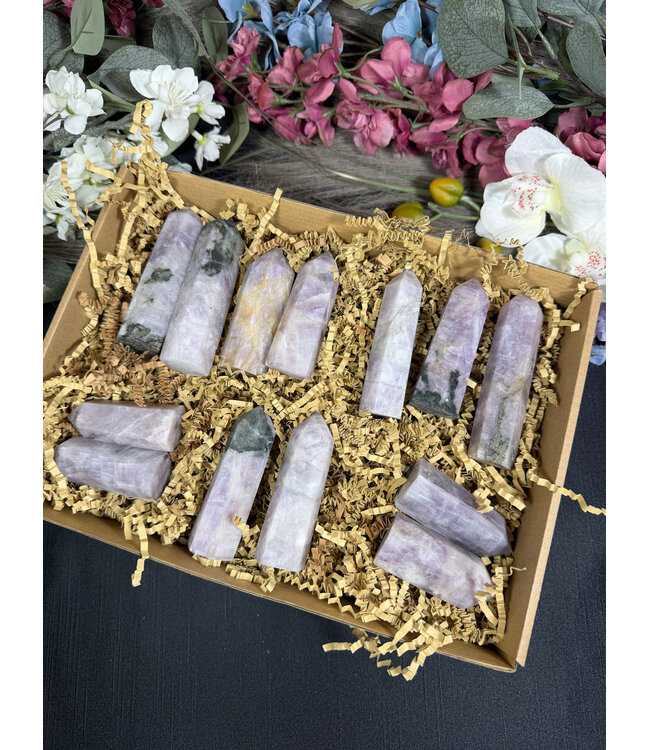 Kunzite Points 1KG bulk lot