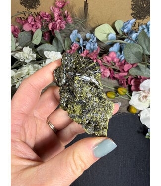 Raw Epidote Specimen #14, 90gr