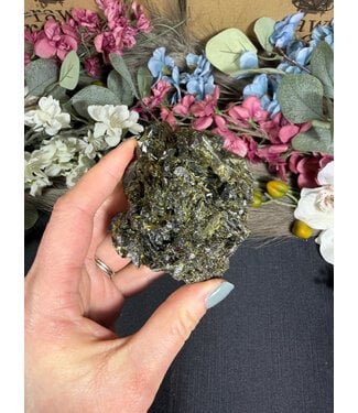 Raw Epidote Specimen #16, 268gr