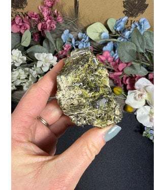 Raw Epidote Specimen #20, 180gr