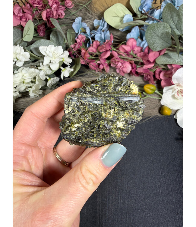 Raw Epidote Specimen #15, 92gr