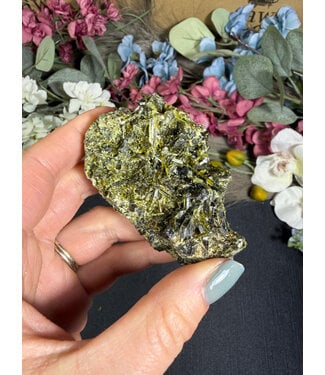 Raw Epidote Specimen #11, 128gr