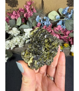 Raw Epidote Specimen #6, 126gr
