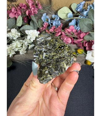 Raw Epidote Specimen #3, 78gr