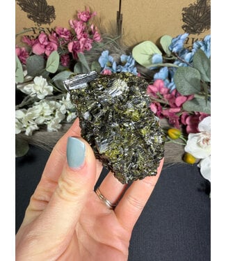 Raw Epidote Specimen #1, 180gr
