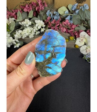 Labradorite Freeform Rough and Polished #126, 76gr