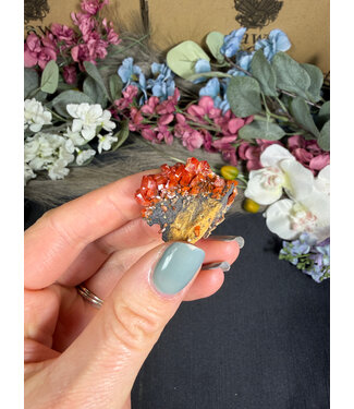 High Grade Vanadinite Specimen #142, 11.7gr